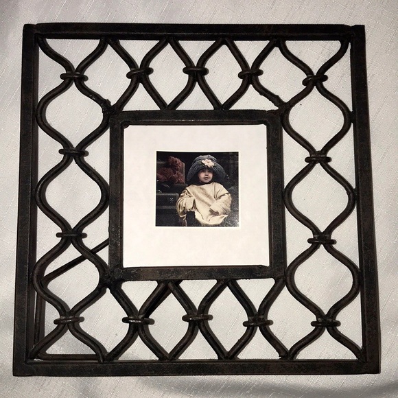 Frames~Rustic Metal & Rose / Lot of 2 / Host Pick - Picture 3 of 8